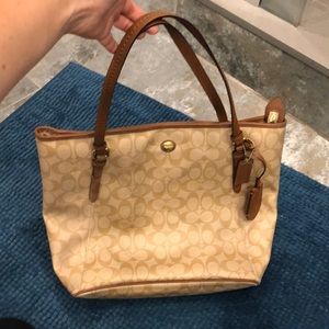 Authentic Coach Shoulder Tote - New Without Tags